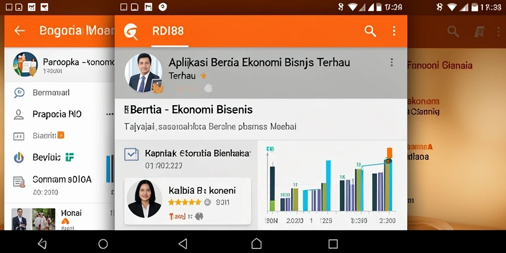 Antarmuka RDI88 yang informatif dan mudah digunakan.
