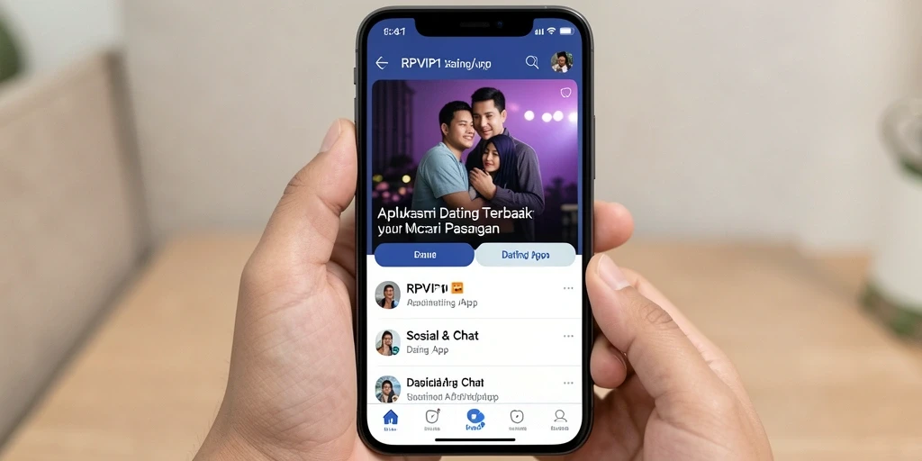 Antarmuka RPVIP1 yang menarik dan mudah digunakan.